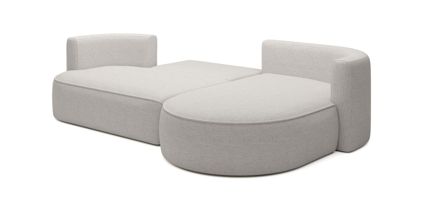 FIORE S CORNER SOFA WITH SLEEP FUNCTION AND STORAGE