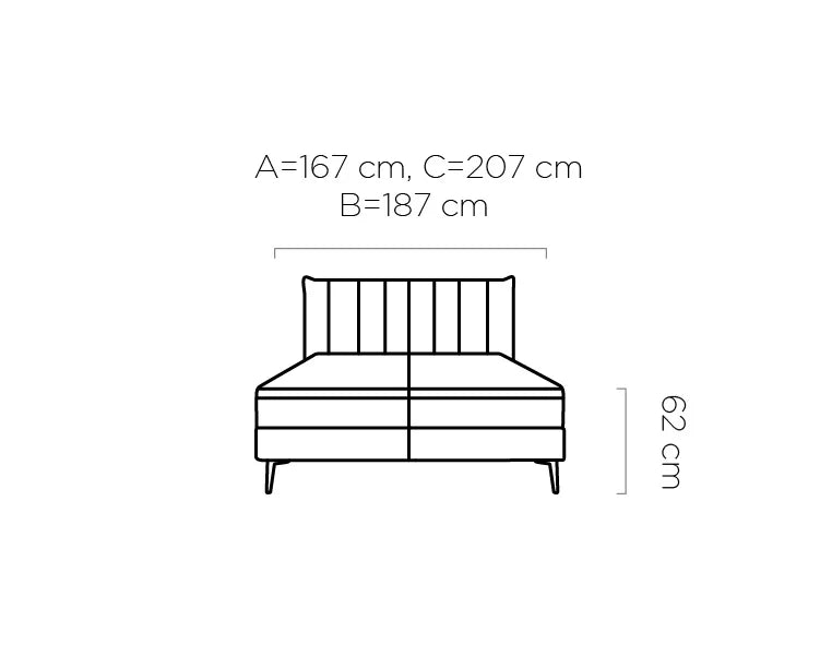 Aurora Bed with bedding container