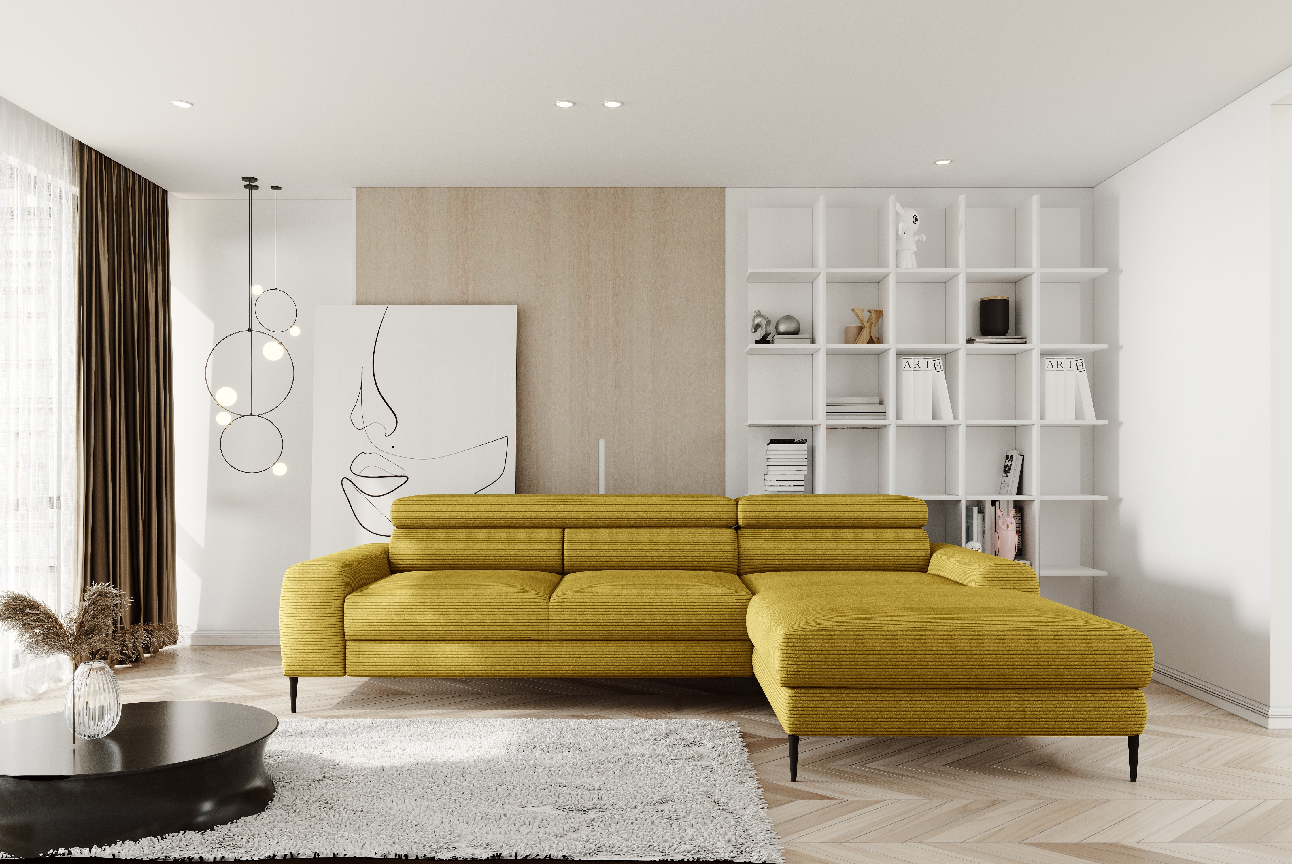 CALCIO S Green Corner Sofa