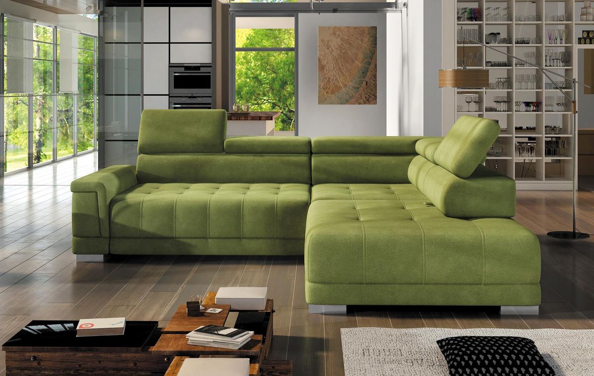 CAMPO L CORNER SOFA WITH ELECTRIC SEAT ADJUSTMENT