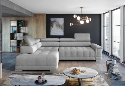 CAMPO L CORNER SOFA WITH ELECTRIC SEAT ADJUSTMENT