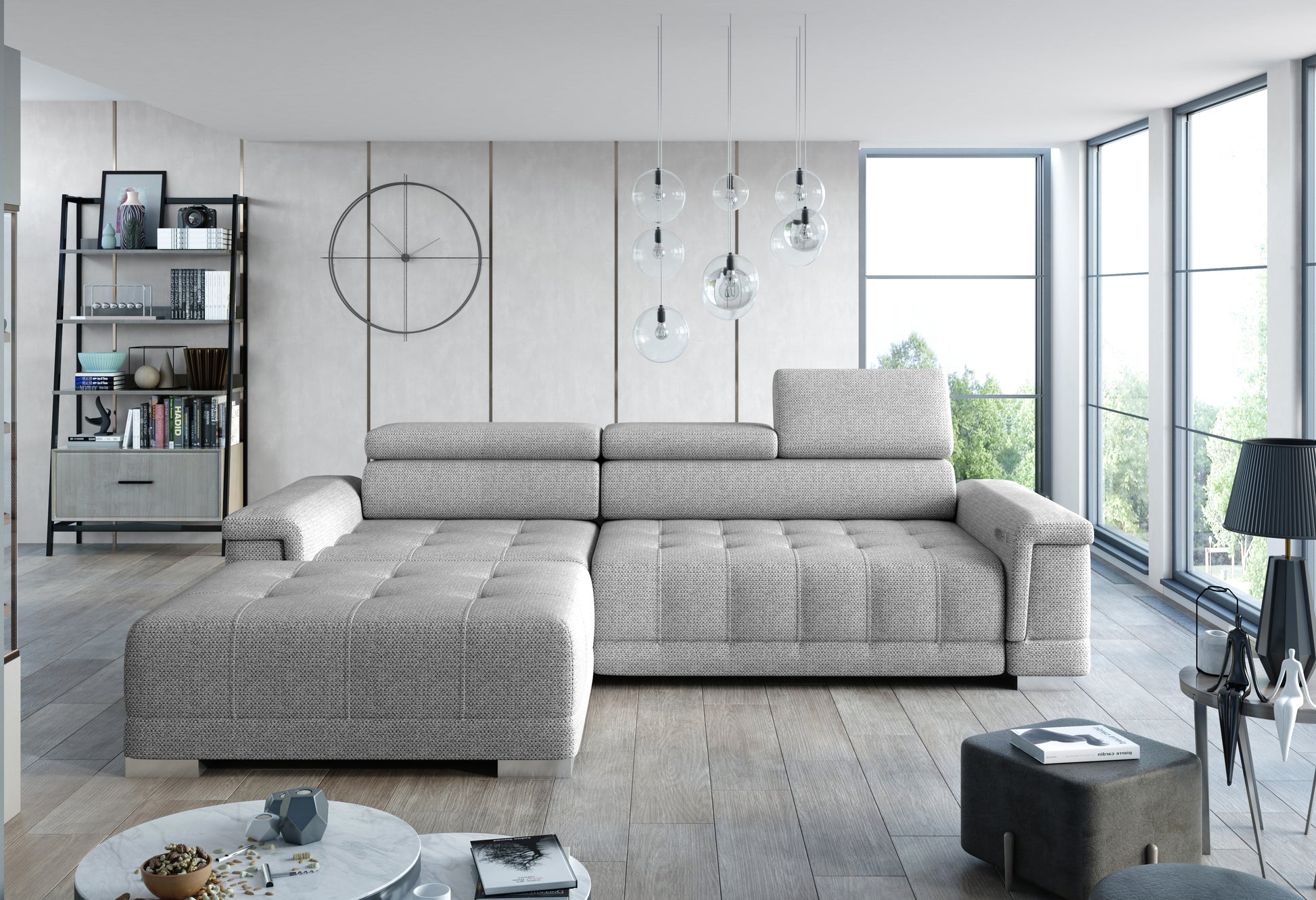 CAMPO S CORNER SOFA SILVER