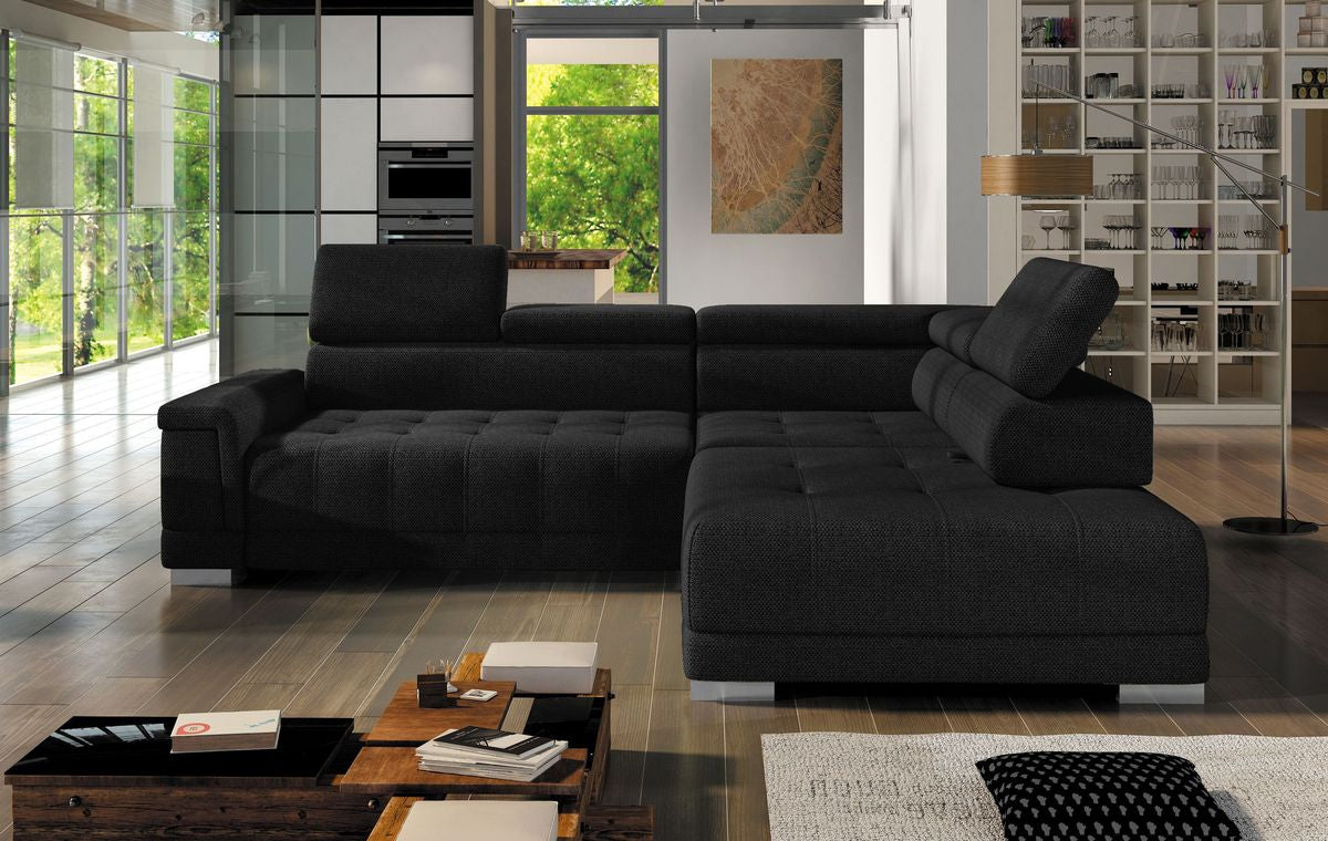 CAMPO L CORNER SOFA WITH ELECTRIC SEAT ADJUSTMENT