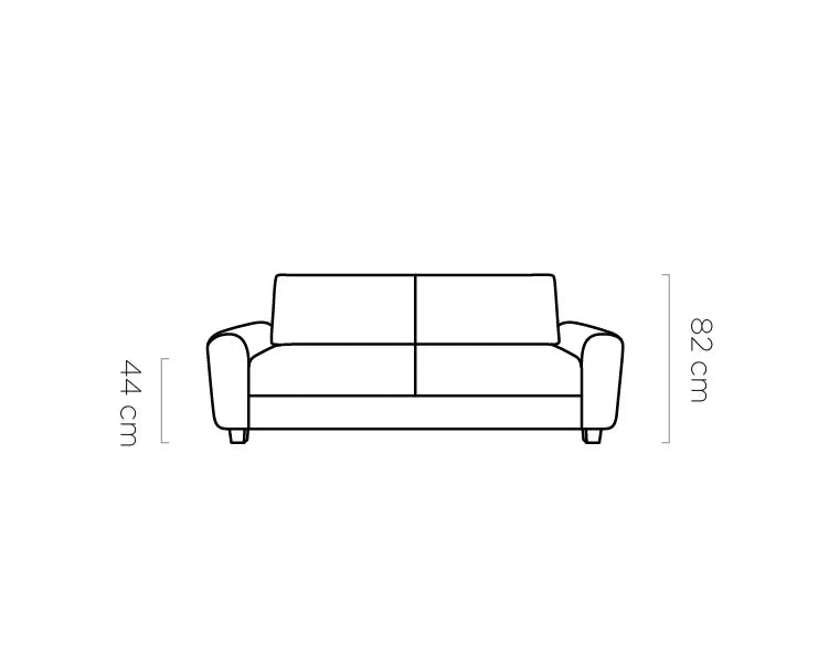 CAPRI S 120 SOFA WITH SLEEP FUNCTION AND MATTRESS 120x200cm