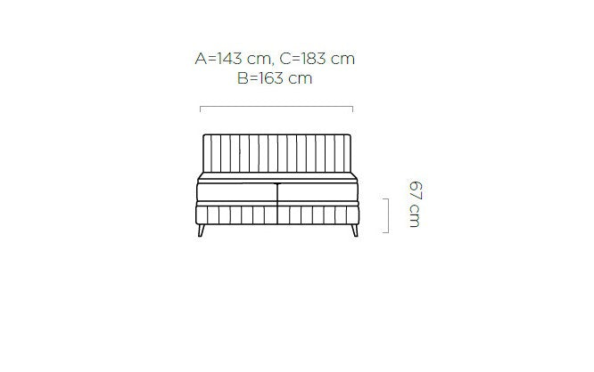 Caya Bed with Dual Storage Containers and Effortless Gas Lift