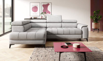 CHIVAS L CORNER SOFA WITH ELECTRIC SEAT ADJUSTMENT