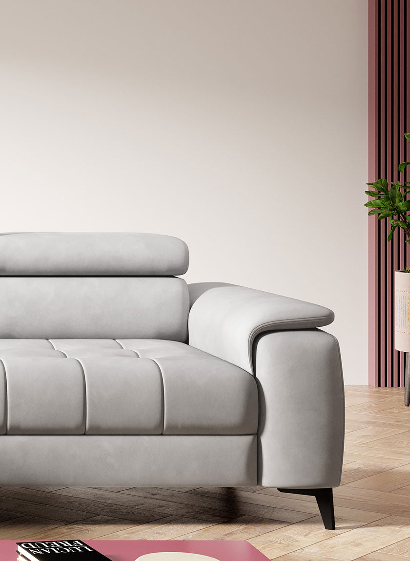 CHIVAS L CORNER SOFA WITH ELECTRIC SEAT ADJUSTMENT