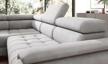 CHIVAS L CORNER SOFA WITH ELECTRIC SEAT ADJUSTMENT