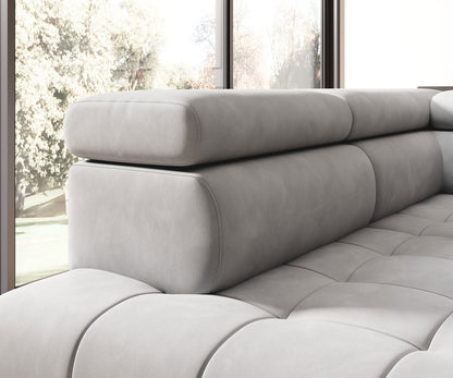 CHIVAS L CORNER SOFA WITH ELECTRIC SEAT ADJUSTMENT