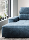 COLOMBO S Corner Sofa with Automatic Seat Depth Regulation Closeup