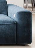 COLOMBO S Chaise Corner Sofa with Automatic Seat Depth Regulation closeup
