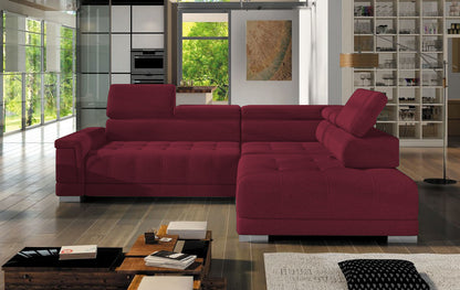 CAMPO L CORNER SOFA WITH ELECTRIC SEAT ADJUSTMENT