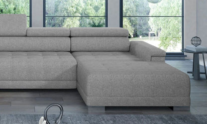 CAMPO XL LARGE CORNER SOFA WITH ELECTRIC SEAT ADJUSTMENT