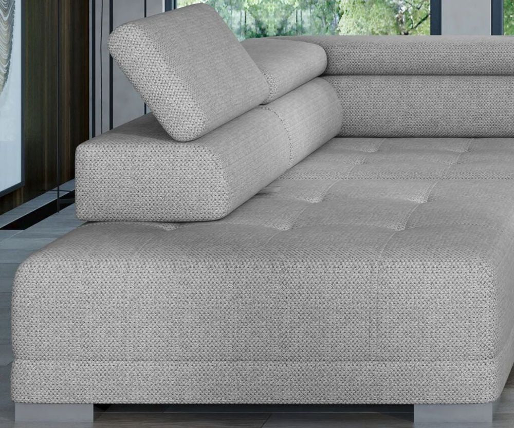 CAMPO XL LARGE CORNER SOFA WITH ELECTRIC SEAT ADJUSTMENT