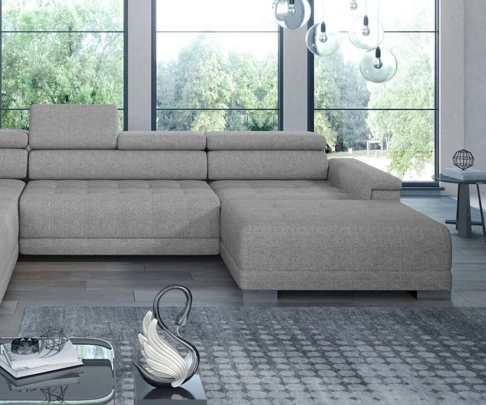 CAMPO XL LARGE CORNER SOFA WITH ELECTRIC SEAT ADJUSTMENT