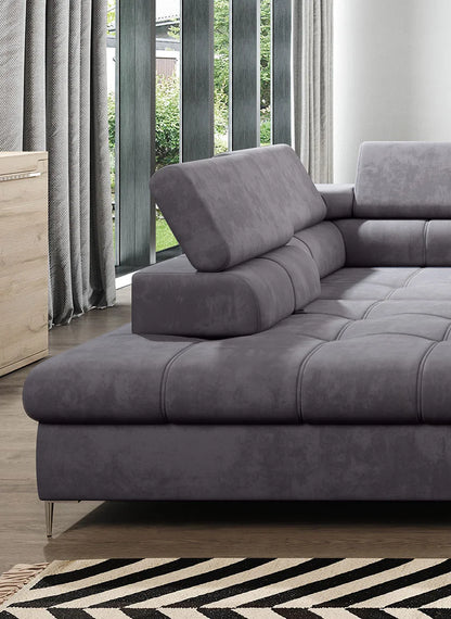 EMPONA L CORNER SOFA BED WITH STORAGE