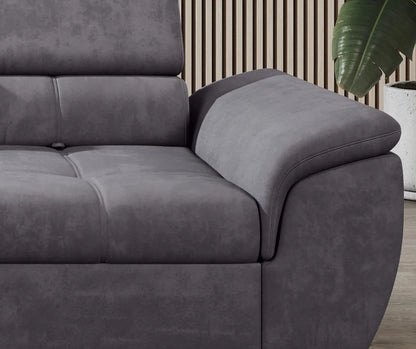 EMPONA L CORNER SOFA BED WITH STORAGE