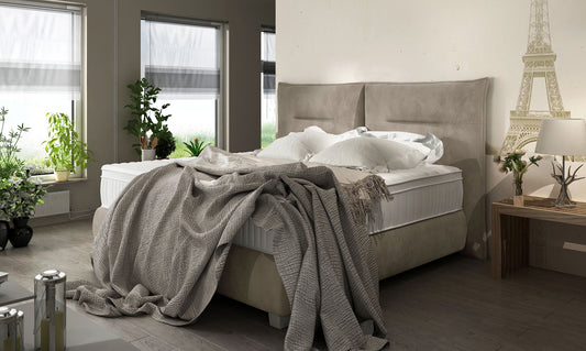 FOG Bed – Stylish Design with Striking Horizontal Stitching