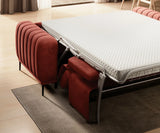 GANDI S 160 3 SEATER SOFA WITH SLEEP FUNCTION AND MATTRESS 160x200cm BED FUNCTION IMAGE