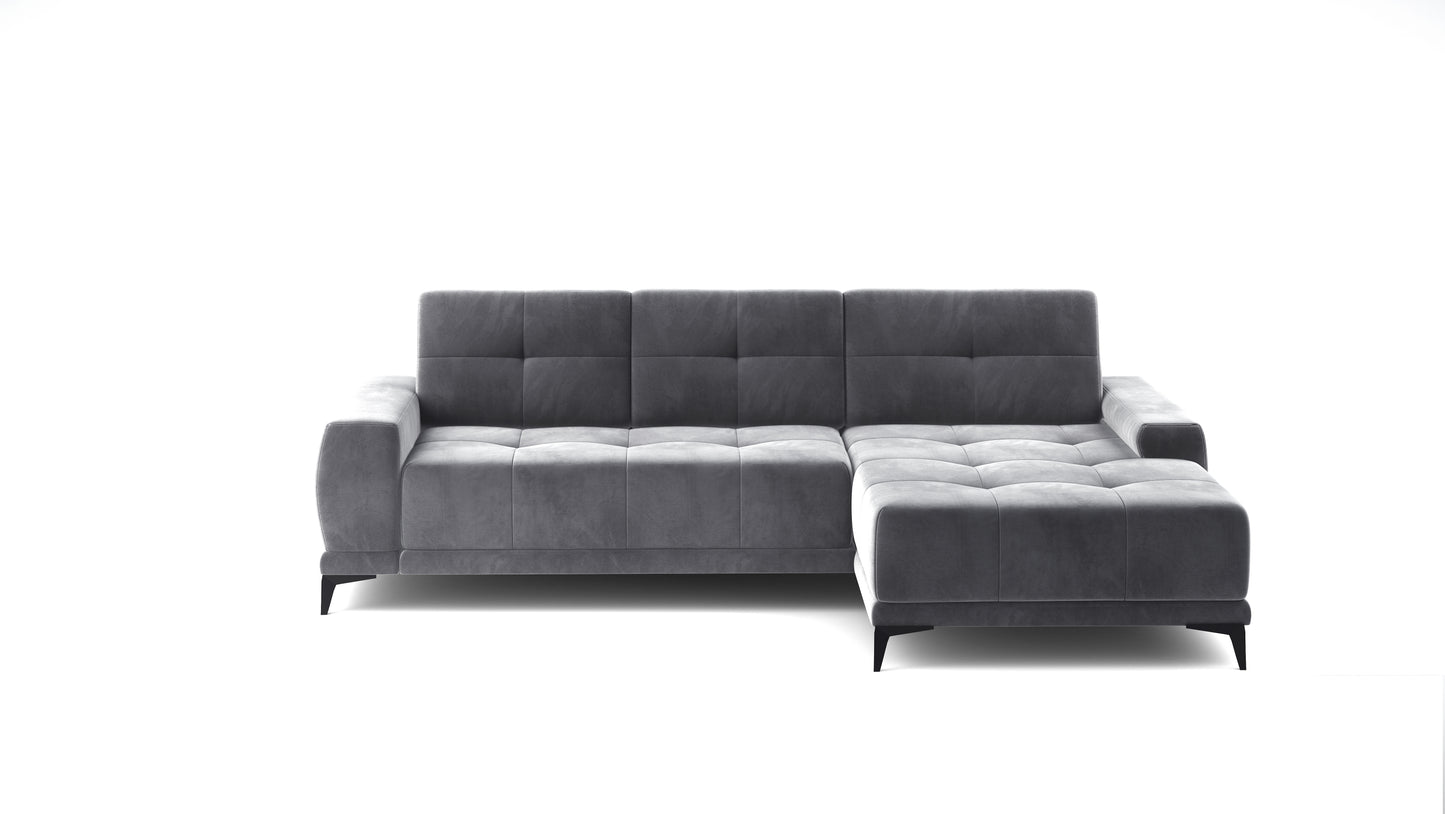  HAVANA S Pillow Back Chaise Sofa with Sleeping Surface & Storage