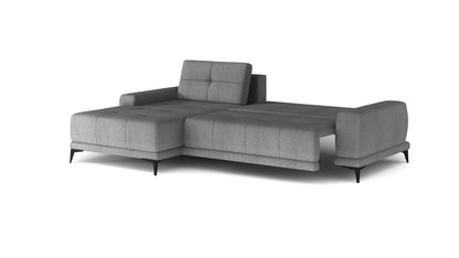  HAVANA S Pillow Back Chaise Sofa with Sleeping Surface & Storage