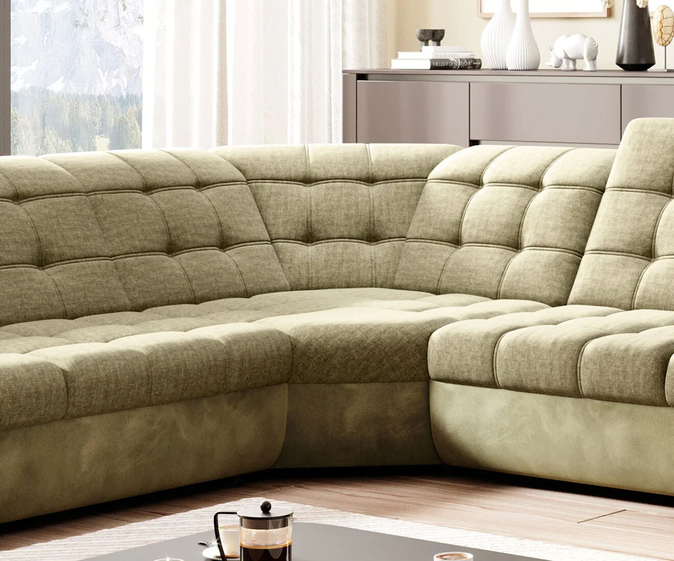 INFINITY XL R3 Chaise End Corner Sofa with Storage & Sleeping Surface