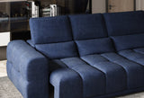 GREY LAGOS S CORNER SOFA BED AND STORAGE WITH ELECTRIC SEAT ADJUSTMENT
