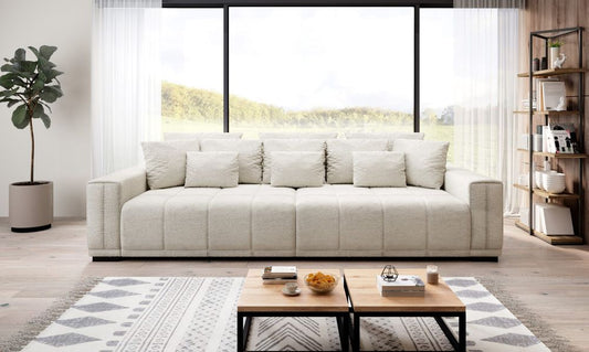 MINDELO LARGE SOFA WITH SLEEP FUNCTION AND STORAGE