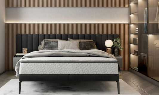 Milano Bed | Elegant Design with Striking Horizontal Stitching