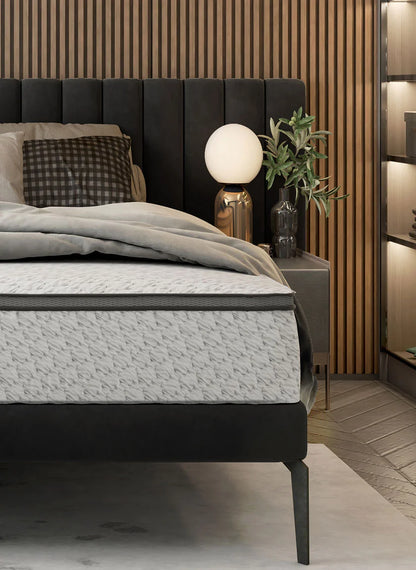 Milano Bed | Elegant Design with Striking Horizontal Stitching