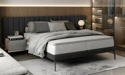 Milano Bed | Elegant Design with Striking Horizontal Stitching