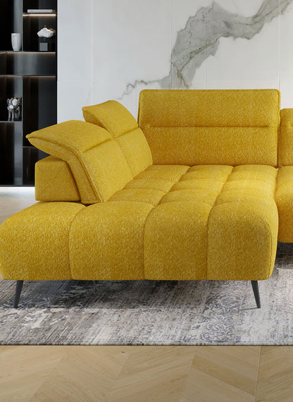 MONTANA L 4 Seater Corner Sofa with Electric Seat Adjustment | Andora