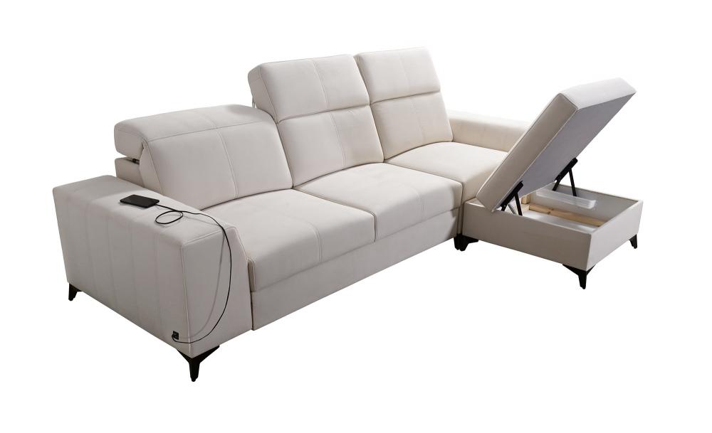 BRAVO I MIX Corner Sofa Bed IMAGE F OPEN STORAGE