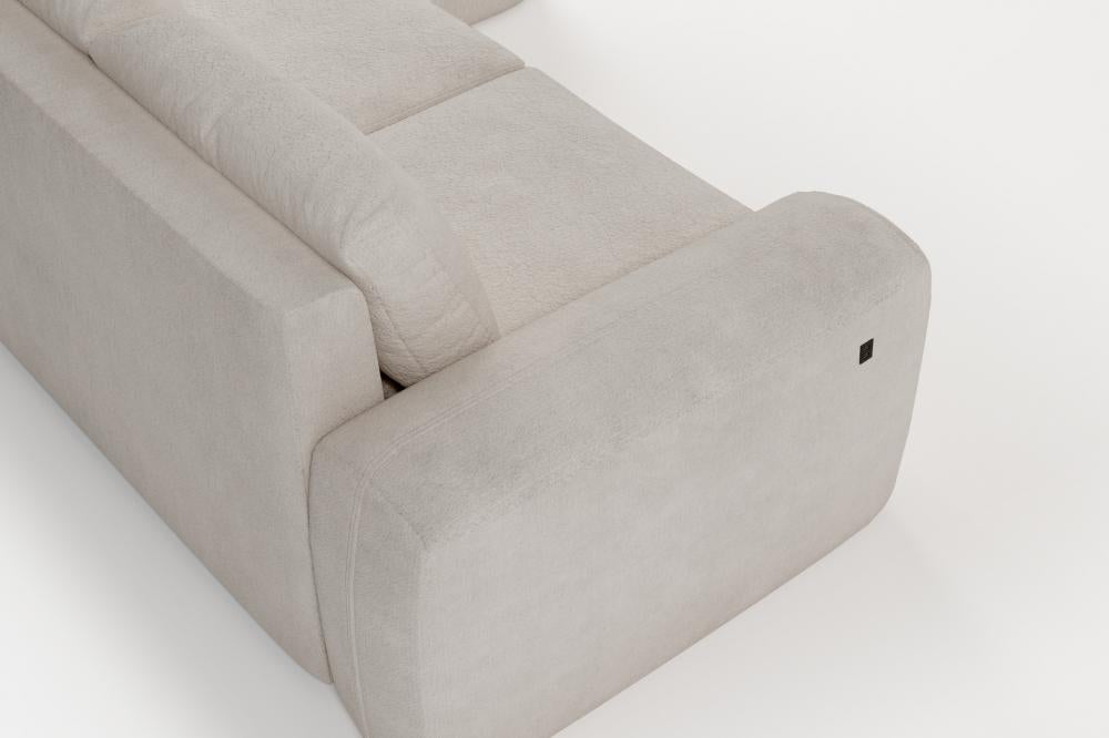 Pillow Back 4 Seater Lounger