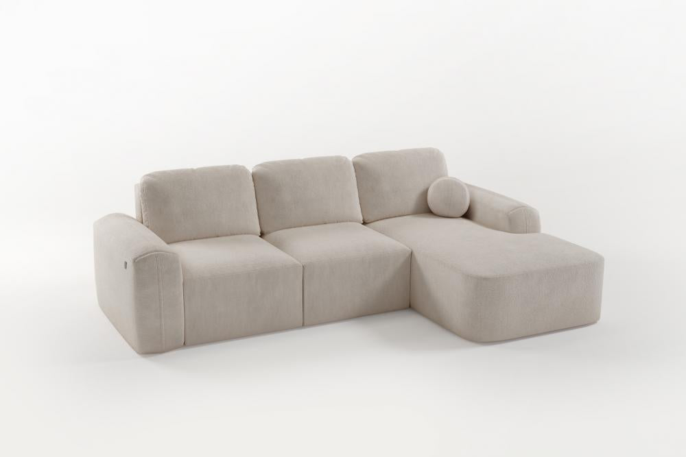 Pillow Back 4 Seater Lounger