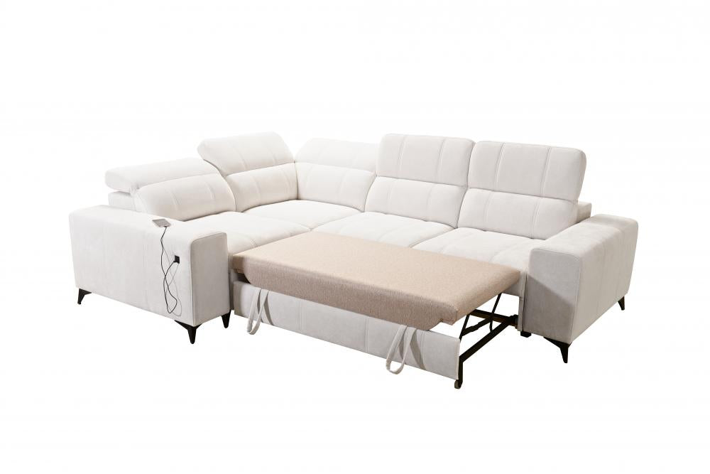 DAFINE II CORNER SOFA BED WITH STORAGE CONTAINER