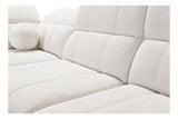 DAFINE III MIX CORNER SOFA WITH ELECTRIC PULL-OUT FOOTREST AND STORAGE CONTAINER