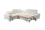 DAFINE III MIX CORNER SOFA WITH ELECTRIC PULL-OUT FOOTREST AND STORAGE CONTAINER