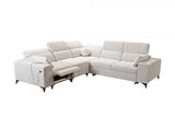 DAFINE III MIX CORNER SOFA WITH ELECTRIC PULL-OUT FOOTREST AND STORAGE CONTAINER