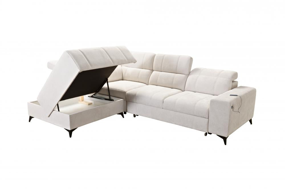 DAFINE VII CORNER SOFA | CHAISE SOFA | BED AND STORAGE CONTAINER