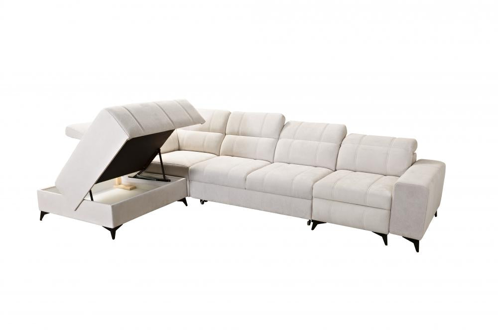 DAFINE XI MIX LARGE CORNER SOFA STORAGE IMAGE