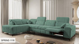 DAFINE XI MIX GREEN CORNER SOFA 