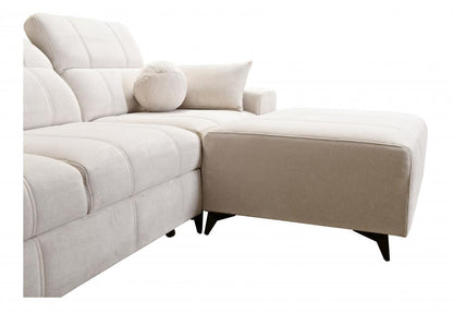 DAFINE XII LARGE CORNER SOFA | CHAISE SOFA | BED & STORAGE CONTAINER