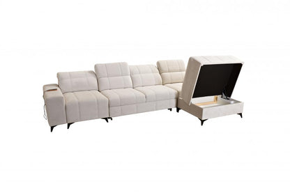 DAFINE XII LARGE CORNER SOFA | CHAISE SOFA | BED & STORAGE CONTAINER