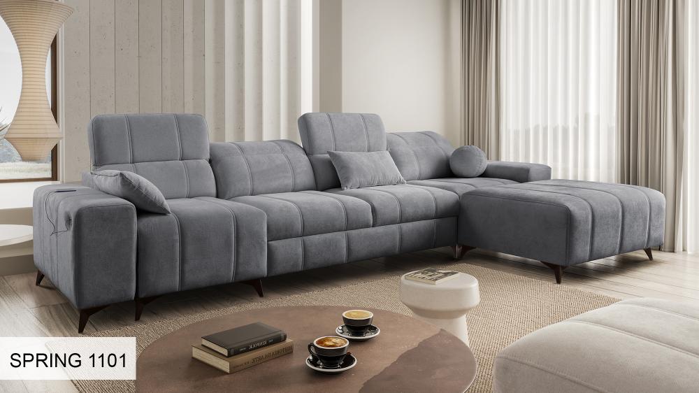 DAFINE XII LARGE CORNER SOFA | CHAISE SOFA | BED & STORAGE CONTAINER