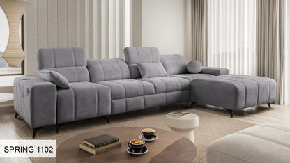 DAFINE XII LARGE CORNER SOFA | CHAISE SOFA | BED & STORAGE CONTAINER