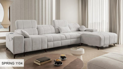 DAFINE XII LARGE CORNER SOFA | CHAISE SOFA | BED & STORAGE CONTAINER