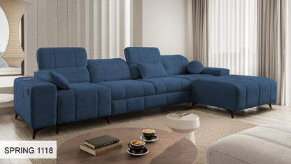 DAFINE XII LARGE CORNER SOFA | CHAISE SOFA | BED & STORAGE CONTAINER