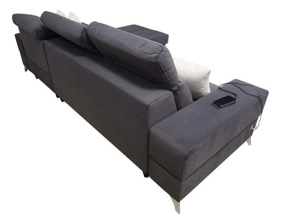 Left Hand Facing Arm Open End Corner Sofa