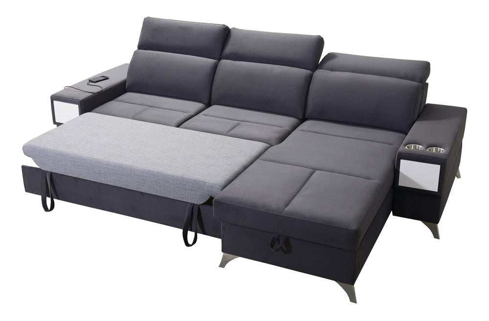 Left Hand Facing Arm Open End Corner Sofa